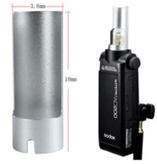 Godox AD-S18 Metalen Bescherming Reflector Schop Flash Buis Lamp Licht Voor Godox Witstro Flash AD200 AD180 AD360 YN200