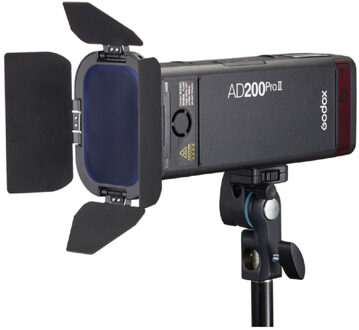 Godox Barndoor Kit For AD200PROII Speedlite Flash Head