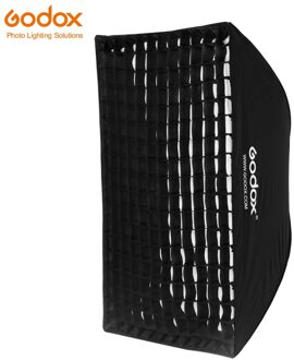 Godox Draagbare 60*90 Cm 24 "* 35" Rechthoekige Honeycomb Grid Paraplu Softbox Foto Softbox Reflector Voor flash Speedlight