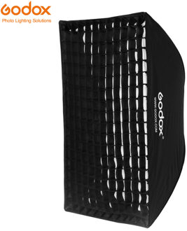 Godox Draagbare 60*90 Cm 24 "* 35" Rechthoekige Honeycomb Grid Paraplu Softbox Foto Softbox Reflector Voor flash Speedlight