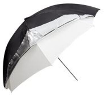 Godox Dual Duty Paraplu Zwart/Zilver/Wit 101cm