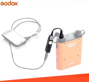 Godox PB-USB PROPAC PB960 Batterij Power Converter Kabel voor Smart Mobiele Telefoon Laptop (Nummer Hebben)