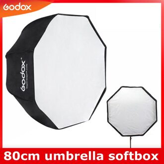 Godox Photo Studio 80Cm 31.5Inch Draagbare Octagon Flash Speedlight Speedlite Softbox Paraplu Softbox Brolly Reflector