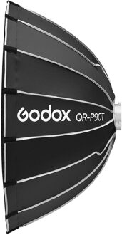 Godox Quick Release Parabolic Softbox For Livestreaming QR-P90T