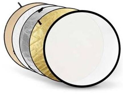 Godox reflectieschermen 5-in-1 Gold, Silver, Soft Gold, White, Translucent - 80cm