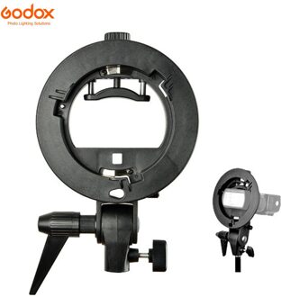 Godox S-type Duurzame Kunststoffen Beugel Bowens Mount Houder Voor Speedlite Flash Snoot Softbox Photo Studio Accessoires