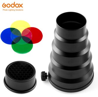 GODOX SN-02 Universele Mount Snoot Honingraat Professionele voor Studio Flash Godox K-150A K-180A 250SDI 300SDI E250 E300