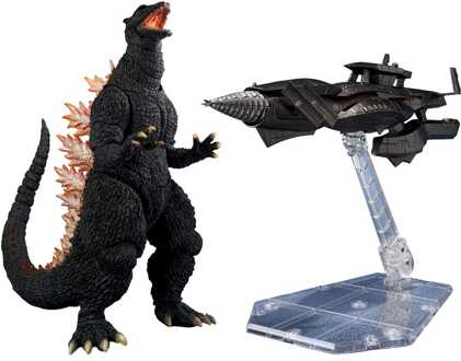 Godzilla: Final Wars S.H.MonsterArts Action Figure Godzilla Heat Ray Ver. vs. New Gotengo 16 cm