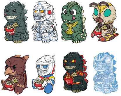 Godzilla + Rokimoto Blind Box Figures 10 cm Display (12)