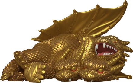 Godzilla Super Sized POP! Movies Vinyl Figure Sleeping King Ghidorah 15 cm