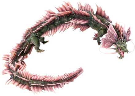 Godzilla x Kong The New Empire Exquisite Basic Action Figure Tiamat 40 cm