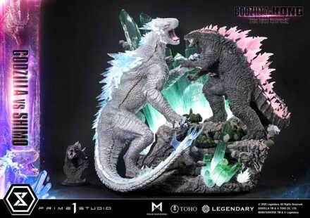 Godzilla x Kong: The New Empire Ultimate Diorama Masterline Series Statue Godzilla vs Shimo 86 cm