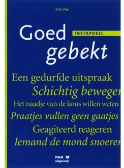 Goed gebekt / Instapdeel - Boek D. Pak (9077018336)