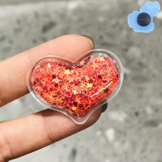 Goede 1Pcs Shining Hearts Kids Schoenen Accessoires Hars Schoen Klomp Voor Jongens Meisjes Schoenen Charms Presents Beige