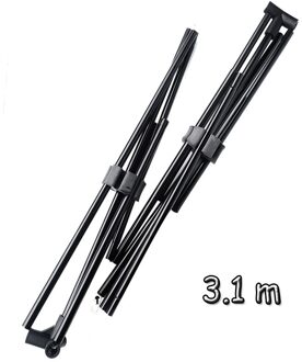 Goede Badminton Netto Rack Professionele Draagbare Vouwen Indoor Outdoor Standaard Training Badminton Stand Met Draagtas 3.1 m