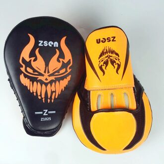 Goede Hand Doel Boksen Pad Kick Doel Mma Karate Training Target Punch Pad Oranje