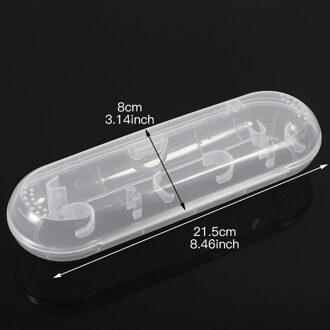 Goede Nuttige Reizen Draagbare Tandenborstel Buis Cover Case Cap Plastic Koffer Houder Bagage Boarding Draagbare Verpakking Organisator