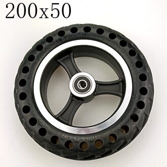 Goede Reputatie 200x50 Elektrische Scooter Solid Tyre met Hub voor Aluminium Velgen Band, elektrische Voertuig Effen Wiel