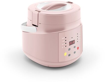 Goede Rijstkoker Elektronische Machine Draagbare Mini Rijstkoker Elektrische Apparaat Voor Auto/Truck Roze