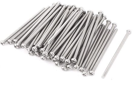 Goedkoopste M3 X 60Mm 304 Rvs Phillips Pan Hoofd Schroeven Bolt 60Pcs