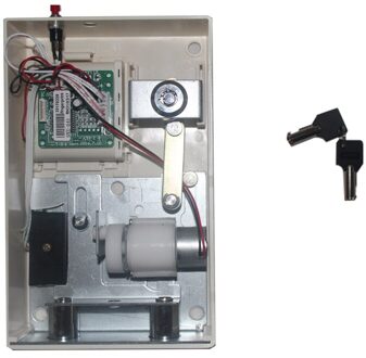 Goedkope veilig motor mechanisme met 2 sleutels zonder elektronische onderdelen