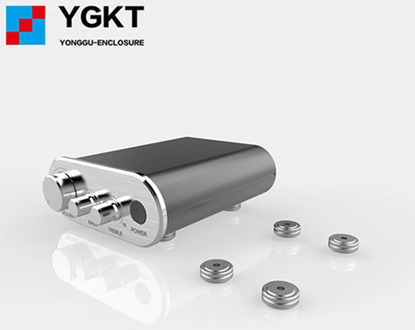 GOF-U01 143*40.4*180mm (WxH-D) Electronic Project Case Aluminium Enclosure Diecast Audio Project Box