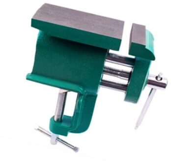 GOGO ATC Gietijzeren Bankschroef Multifunctionele Juweliers Vice Clamp-On Bankschroef Met Grote Aambeeld 45x95mm