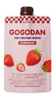 GOGODAN Diet Protein Shake Set - 4 types Strawberry Milk