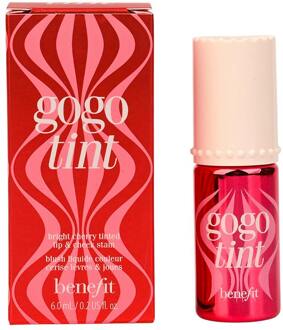 Gogotint Lip & Cheek - Liquid Lipstick & Blush 6 Ml Cherry Shade