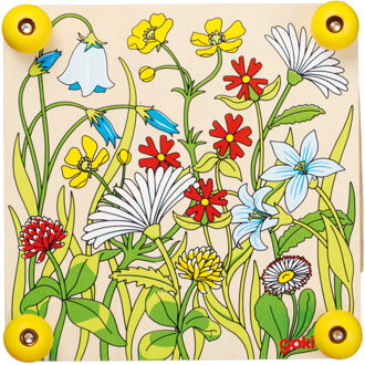 Goki Bloemenpers 17,5 X 17,5 X 4,5 Cm Multikleur