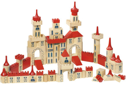 Goki Bouwdoos: Kasteel 150-delig Wit