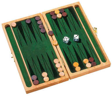 Goki Houten Backgammon Spel