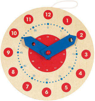 Goki Klok Blank Hout