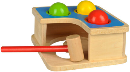 Goki Klopbank En Knikkerbaan Bruin