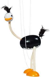 Goki Marionet: STRUISVOGEL H26cm, 4+