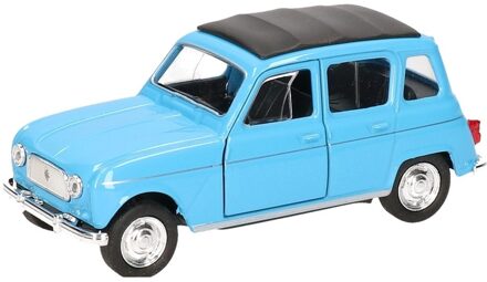 Goki Modelauto Renault 4 blauw 11 cm