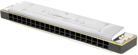 Goki Mondharmonica in kartonnen doosje Multikleur