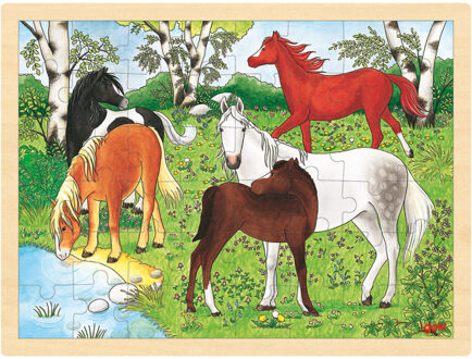 Goki Puzzel: Ponyboerderij 48-delig