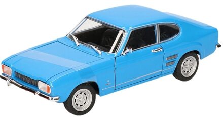 Goki Schaalmodel Ford Capri 1969 Blauw 17,5 Cm - Speelgoed Auto's