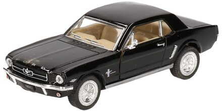 Goki Schaalmodel Ford Mustang 1964 zwart 13 cm - Speelgoed auto's