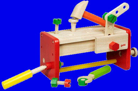 Goki Speelgoed Werkbank En Gereedschapskist