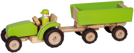 Goki Tractor Met Aanhanger