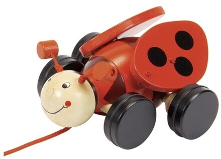 Goki Trekdier Lieveheersbeestje Lil Zwart