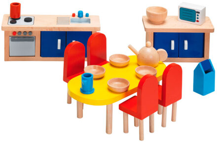 Goki Ziekenhuis Poppenhuis Meubeltjes Keuken