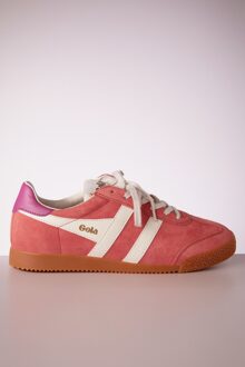 Gola Elan Suede Sneakers in koraal Roze