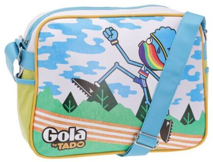 Gola Grafische Schoudertas Wit - One Size