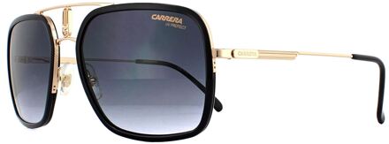 Gold Black Zonnebril CAR-1027S-RHL-59-9O