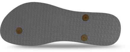 Gold crocodile switch zilver dames slippers, , maat: - maat 41-42