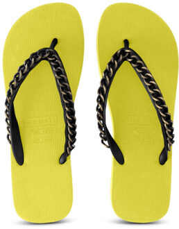 Gold large neon lime Groen - 43-44