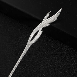 Gold Metal Haar Clip Veer Kwastje Haarspeld Hoofddeksel Voor Vrouwen Meisjes Haar Sticks Party Hoofdtooi Haar Styling Accessoires